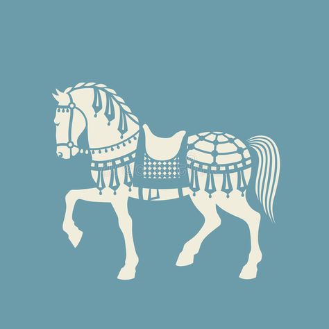 Horse Illustration Art, Horse Graphic Design, Illustration Horse, Circus Horse, Horse Vector, Horse Graphic, Flower Pattern Drawing, Beautiful Horses Photography, Horse Motif