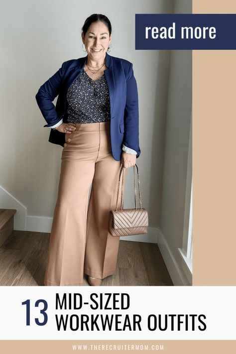 13 Workwear Outfits - The Recruiter Mom Summer Work Outfits Office Casual, Spring Office Outfits, Summer Work Outfits Office, Spring Business Casual Outfits, Spring Workwear, Recruiter Mom, Classic Work Outfits, Workwear Outfits, Fashion Work Outfit