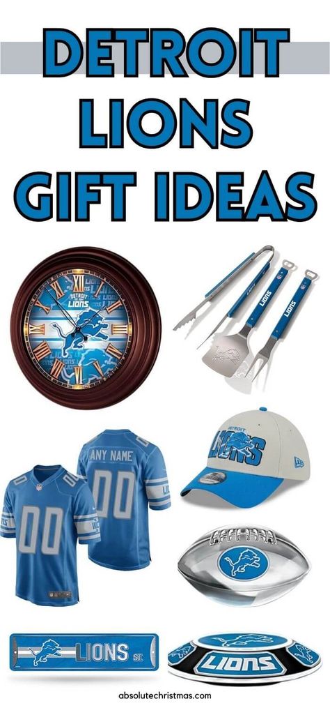 Detroit Lions Bedroom, Detroit Lions Man Cave, Gifts For Sports Lovers, Lion Valentine, Football Merch, Lion Birthday Party, Bedroom Upstairs, Sports Bedroom, Team Meaning