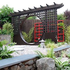 Japanese Gardens Design Ideas, Japanese Inspired Garden, Japanese Rock Garden, Japanese Style Garden, Small Japanese Garden, Japanese Garden Landscape, Zen Garden Design, Desain Lanskap, Asian Garden