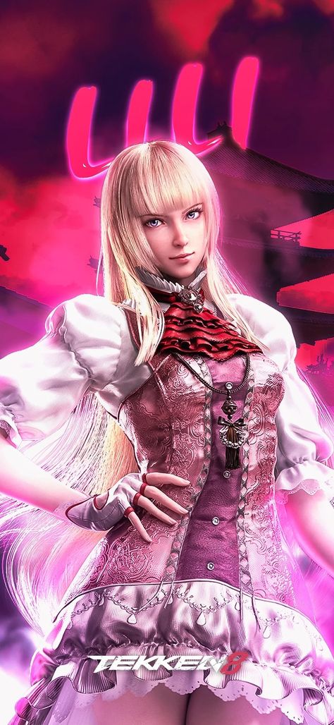 Lili Rochefort Cosplay, Tekken Girls Characters, Lili Tekken Wallpaper, Lili Rochefort Icon, Tekken 8 Lili, Lili Tekken Icon, Tekken 7 Alisa, Lily Tekken, Tekken Gif