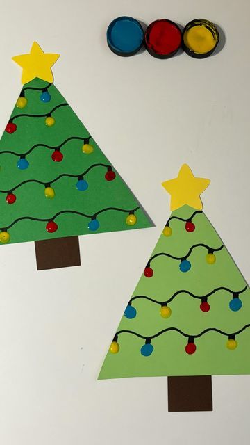 Mel  |  Early Childhood Educator on Instagram: "Easy Christmas Tree Craft 🎄🎄

Follow @artsandcrafts4kids for more deas! 🌟
.
.
.
#sensoryactivities #artsandcrafts #diyartsandcrafts #activitiesforkids #kidsactivities #earlychildhoodeducation #playlearningideas #christmas #christmastree" Easy Christmas Arts And Crafts For Kids, Stick Trees Christmas, Christmas Tree Art For Preschool, Christmas Tree Projects For Preschool, Toddler Christmas Tree Crafts, Christmas Tree Craft Preschool, Christmas Tree Crafts For Kids Preschool, Christmas Tree Preschool Crafts, Christmas Crafts School