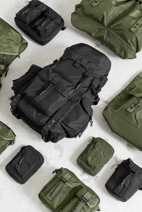 Maharishi Unveils New Lineup of M.A.L.I.C.E. Bags | Hypebeast Modular Backpack, Ma 1 Jacket, Urban Bags, Human Made, Military Design, Hiking Backpack, Nike Outfits, Small Accessories, Bagpack