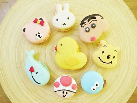 Come indulge on the cutest macarons you will ever see! We got your sweet tooth covered 😋 #dessert #macarons #character #animal #cute #LA #Japanese #foodie #sweets #bakery Character Macarons, Minna No Tabo, Macaron Shop, Japanese Bakery, Teeth Covers, Animal Cute, My Good, Cute Characters, Cute Food