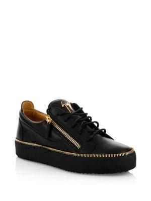 Italian Sneakers, Zanotti Sneakers, Giuseppe Zanotti Sneakers, Africa Dress, Sneaker Men, Leather Style, Leather Zipper, Vans Old Skool Sneaker, Giuseppe Zanotti