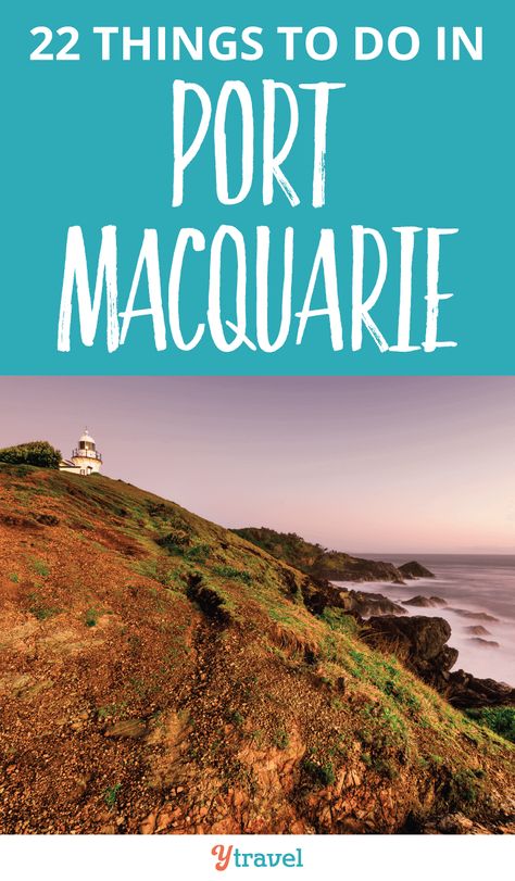 Here are 22 things to do in Port Macquarie. Discover a variety of fun activities in this region for the entire family. Port Macquarie Australia, Sydney Australia Travel, Australia Trip, Australian Road Trip, 2023 Ideas, Australia Itinerary, Port Macquarie, Australian Travel, Surfers Paradise