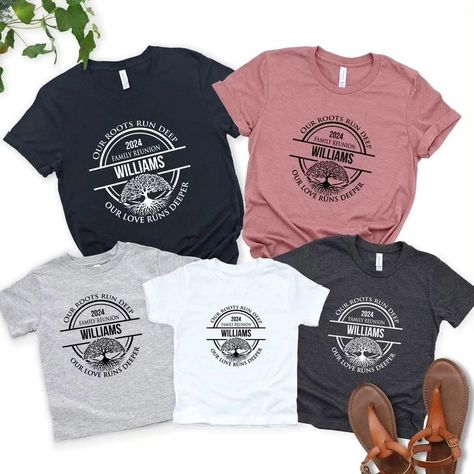 Custom Family Shirts, 2024 Family Reunion Shirts, Personalized Family Shirts, Family Tree Tees, Matching Family Tshirts, Family Tees 👉Click to buy from Etsy Shop :🛒 http://www.EpicFashionUs.etsy.com/listing/1538550118/custom-family-shirts2024-family-reunion 📌Store Link in Bio Welcome to EpicFashionUS! Its great to see you here! We prioritize one thing here and that is quality and customer satisfaction. 👉Our Tshirts are: -Made from 4.2-ounce cotton -All solid colors are 100% cotton and a... 2024 Family, Family Reunion Shirts, Reunion Shirts, Tee Tree, Family Tees, Personalized Family, Family Reunion, Family Shirts, Family Tree