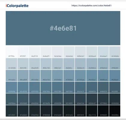 Hex Color Code #4e6e81 | Aegean blue color information | Hsl | Rgb | Pantone Blue Color Hex, Pantone Color Book, Space Information, Color Palette From Image, Flat Color Palette, Hexadecimal Color, Hex Color, Pantone Colour Palettes, Hex Color Palette