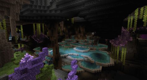 Minecraft Cave Terraforming, Jungle City Minecraft, Terraforming Minecraft, Minecraft Environment, Minecraft Rp, Minecraft Images, Cute Minecraft Houses, Minecraft Plans, Minecraft Inspo