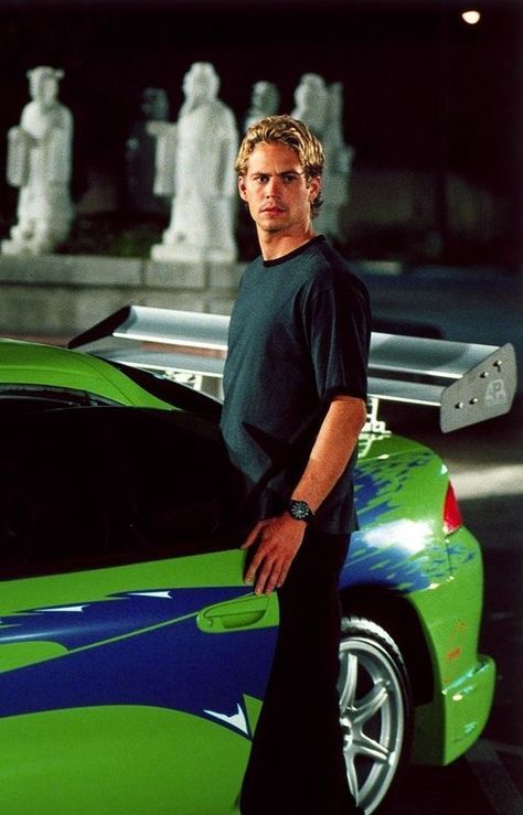 Paul Walker Fast & Furious Green Mitsubishi Eclipse Paul Walker Wallpaper, To Fast To Furious, Paul Walker Tribute, Fast And Furious Actors, Paul Walker Pictures, Paul Walker Photos, Mobil Drift, Jdm Wallpaper, Best Jdm Cars