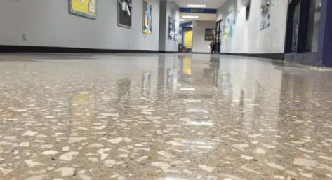 Clear Epoxy Concrete Floor, Concrete Epoxy Floor, Concrete Garage Floor, Epoxy Concrete Floor, Honed Concrete, Concrete Garage, Concrete Epoxy, Epoxy Floors, Types Of Concrete