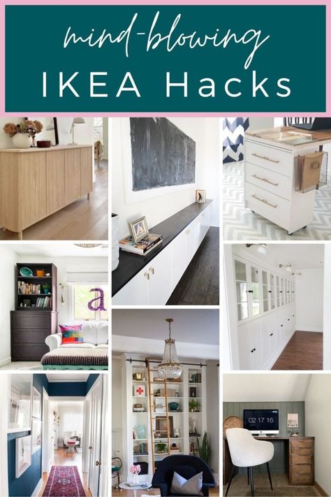 Best Diy Ikea, Ikea Kitchen Hacks, Ikea Hacks Ideas, Ikea Nordli, Ikea Rast Hack, Ikea Style, Best Ikea Hacks, Ikea Desk Hack, Ikea Alex Drawers