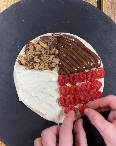 MetDaan on Instagram: “Doing the tortilla wrap challenge but making it sweet!🍫 By: @pleesecakes” Desert Tortilla Recipe, Tortilla Slapping Game, Tortilla Slap Challenge, Fold Over Tortilla Wrap, 4 Fold Tortilla Wrap, Tortilla Wrap, Cooking Challenge, Tortilla Wraps, Waffles