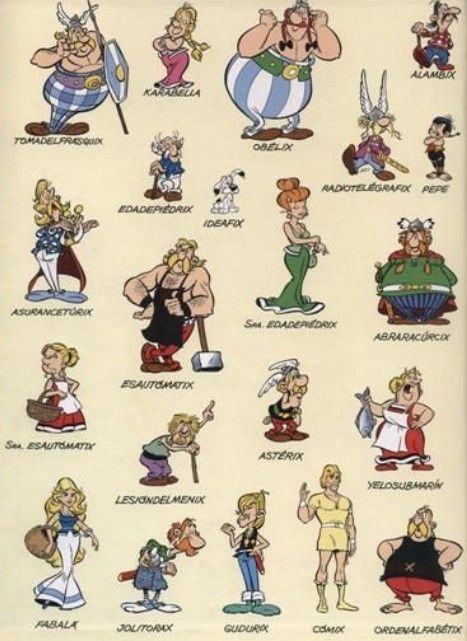 Asterix Characters, Albert Uderzo, French Cartoons, Cartoon Books, Comic Characters, Joker Art, Bd Comics, Cartoon Sketches, Old Cartoons