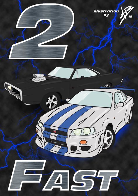 Fast and Furious tribute Vintage Fast And Furious Poster, Fast N Furious Drawing, Fast And Furious Nails Ideas, Fast And Furious Painting Ideas, Fast And Furious Drawings Easy, Fast And Furious Nails, Fast And Furious Drawings, Fast And Furious Painting, Fast And Furious Art