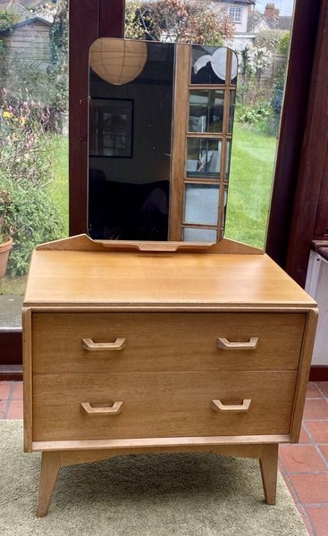 G Plan Brandon E Gomme Dressing Table With Drawers | G Plan | Vinterior Spare Room Office, Dressing Table With Drawers, Leigh On Sea, Table With Drawers, Jewelry Drawer, G Plan, Dressing Tables, Spare Room, Top Drawer