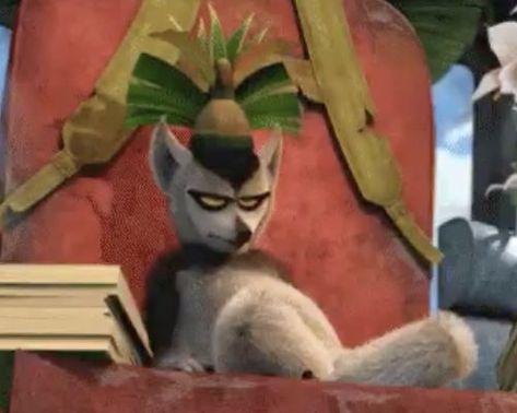 King Julien, Writing Books, Madagascar, Writing, On Twitter, Books, Twitter, Red