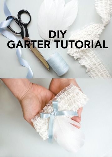 Make your own lace garter with this DIY bridal tutorial. But don’t forget to add a touch something blue! Bridal Garters Diy, Wedding Garter Diy, Diy Garter, Diy Bridal Party, Bride Garter, Hill Photography, Wedding Unity Candles, Turquoise Wedding, Diy Bridal