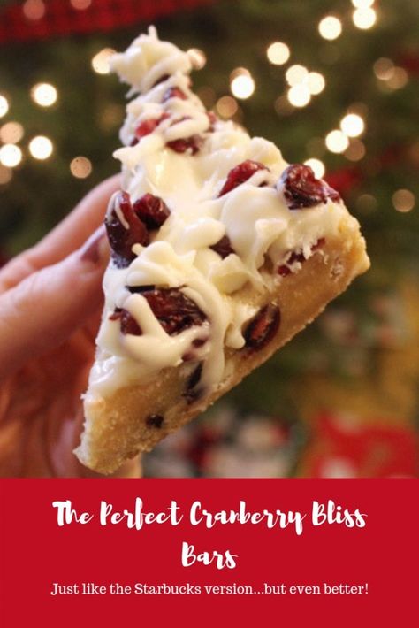 Bliss Bars Starbucks, Starbucks Cranberry Bliss, Cranberry Bliss Bars Recipe, Cranberry Filling, Cranberry Bliss Bars Starbucks, Bliss Bars, Cranberry Bliss, Bliss Bar, Cranberry Bars