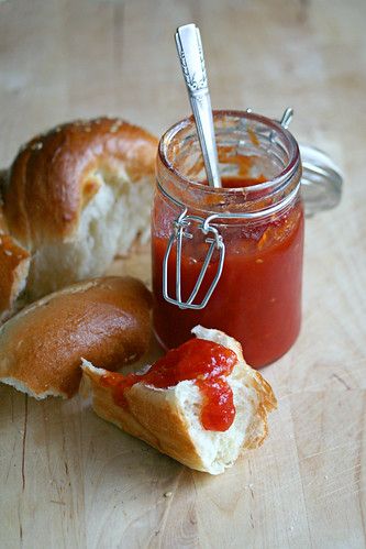 Tomato Marmalade Recipe, Tomato Marmalade, Tomato Jelly, Preserving Foods, Marmalade Recipe, Tomato Jam, Summer Tomato, Jam And Jelly, Sun Shine