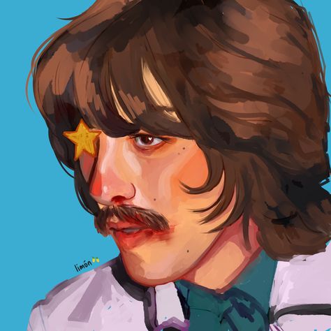 The Beatles Fanart, George Harrison Art, Beatles Painting, Beatles Drawing, Beatles Fan Art, The Quiet Ones, Beatles Art, Beatles Fans, This Is Your Life