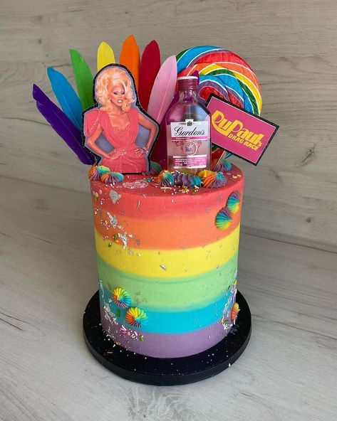 Charmaine Melisse | 👠🌈💗🍹💄Ru Paul Drag Race 💄🍹💗🌈👠 All messages are now replied too! 💋#rupaulsdragrace #rupaulcake #dragcake | Instagram Race Cake Ideas, Rupaul Drag Race, 25th Birthday Parties, Rupaul Drag, 25th Birthday, Rupauls Drag Race, Tea Cakes, Rupaul, Drag Race