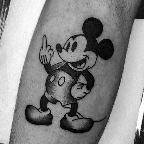 Mouse Tattoo, Mickey Tattoo, Mickey Mouse Tattoo, Lion King Tattoo, Koi Tattoo Design, 12 Tattoos, Cool Tattoo Drawings, Mouse Tattoos, Forarm Tattoos