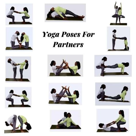 Yoga for Partners: 14 Partner Yoga Poses for Stronger Relationships with Your Loved Ones 1 Couples Yoga Poses Challenge, Yoga With Partner, Stretches For Couples, Couples Yoga Poses Easy, Couple Yoga Poses For Beginners, Yoga For Couples, Yoga Poses For Couples, Partner Stretching, Couples Exercise