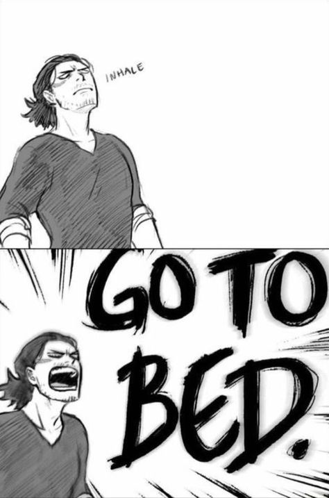 Anime English, Shouta Aizawa, John Mulaney, Aizawa Shouta, Class 1 A, Go To Bed, My Hero Academia Memes, Boku No Hero Academia Funny, Anime Dad