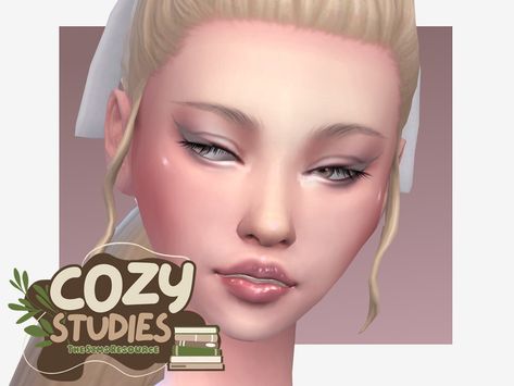 The Sims Resource - Cozy Studies Light Academia Highlighter Light Academia, Animal Skin, Maxis Match, The Sims Resource, Sims Resource, Sims Cc, Featured Artist, Eye Color, Guest Book