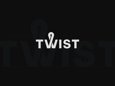 Working on a new custom type logo for a startup called Twist Logo, Wordmark Logo Design, Lettermark Logo, Minimalist Logo Branding, Lettermark Logos, Custom Type, Type Logo, Logo Poster, Cleaning Logo