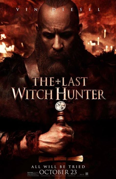 Last Witch Hunter, The Last Witch Hunter, Hunter Movie, Witch Hunter, Tv Series Online, 2015 Movies, Movies And Series, Vin Diesel, New Trailers