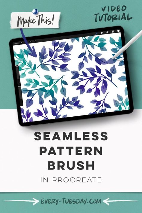 Graphic Design Careers, Procreate Tutorials, Surface Pattern Design Inspiration, Procreate Tips, Procreate Ipad Tutorials, Ipad Tutorials, Procreate Illustration, Procreate Ipad Art, Pattern Design Inspiration