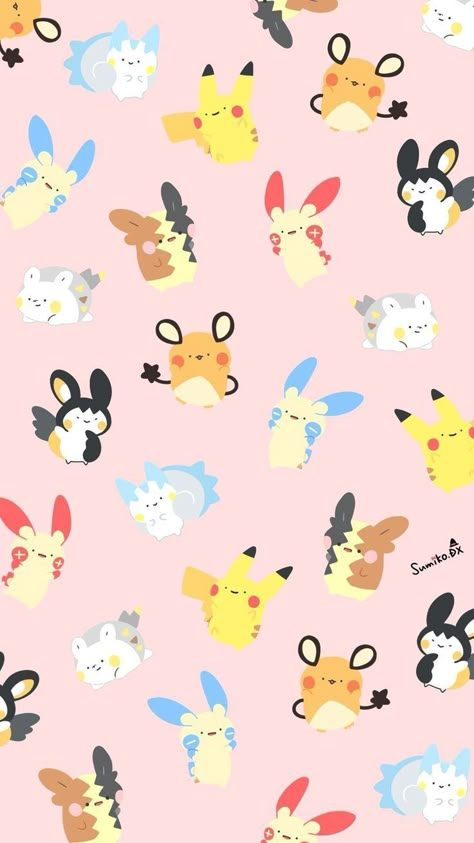 Pachirisu Wallpaper, Pokémon Iphone Wallpaper, Pokemon Phone Wallpaper, Pokémon Background, Pokémon Wallpapers, Pokémon Wallpaper, Pokemon Names, 150 Pokemon, Pokemon Backgrounds