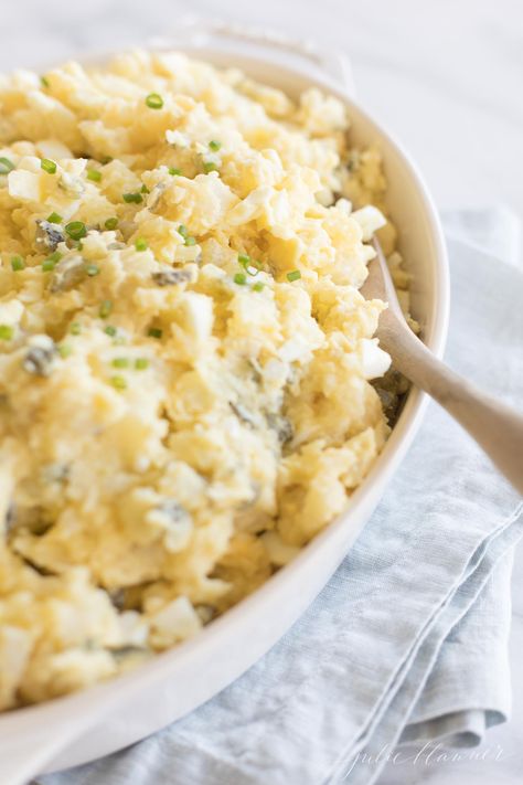 Potato Salad Mayonnaise, Homemade Potato Salad, Salad With Egg, Potato Salad With Apples, Deviled Egg Potato Salad, Potato Salad Mustard, Homemade Potato Salads, Potato Salad Dressing, Potato Salad Recipe Easy