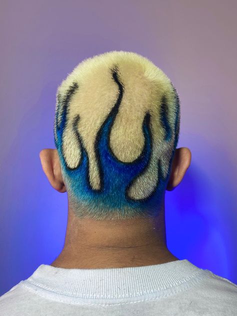 Short Dyed Hair Men, Shaved Head Designs, Buzz Haircut, Short Punk Hair, Cool Hair Designs, Hair Colour Design, Dyed Hair Men, Buzzed Hair, Shaved Hair Designs