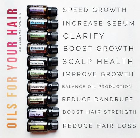 Essential Oils For Healthy Hair, Doterra Oils For Hair Growth, Hair Oil Guide, Essential Oil Blend For Hair Growth, Doterra Hair Growth Recipes, Best Essential Oils For Hair, Essential Oils For Hair Growth, Essential Oil For Hair, Doterra Hair