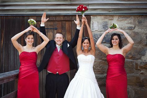 Scarlet and Gray Wedding by The Ohio State University, via Flickr Ohio State Wedding Ideas, Ohio State Wedding, Wedding Boards, Wedding Engagement Pictures, Gray Wedding, The Ohio State University, Photo Upload, Gray Weddings, October 7