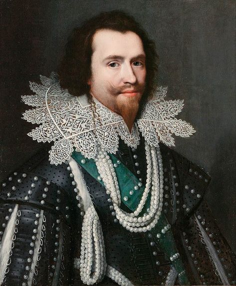 George Villiers, 17th Century Portraits, Fashion History Timeline, Old Portraits, A4 Poster, Art Uk, Male Portrait, Vintage Artwork, Portsmouth