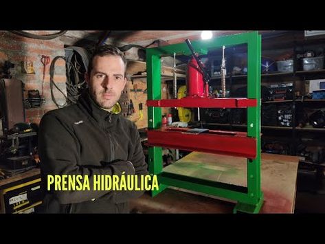 HACER PRENSA HIDRÁULICA CASERA MULTIUSOS PASO A PASO / homemade hydraulic press - YouTube Hydraulic Press, Fictional Characters, Instagram