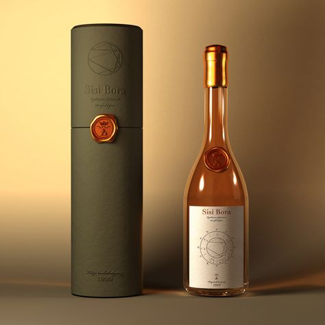 SISI BORA - WINE PACKAGE DESIGN by Attila Kovács, via Behance Behance Packaging, Wine Bottle Packaging, Wine Package, Wine Bottle Label Design, Wine Bottle Box, Wine Packaging Design, Wine Bottle Design, Bottle Design Packaging, Alcohol Packaging