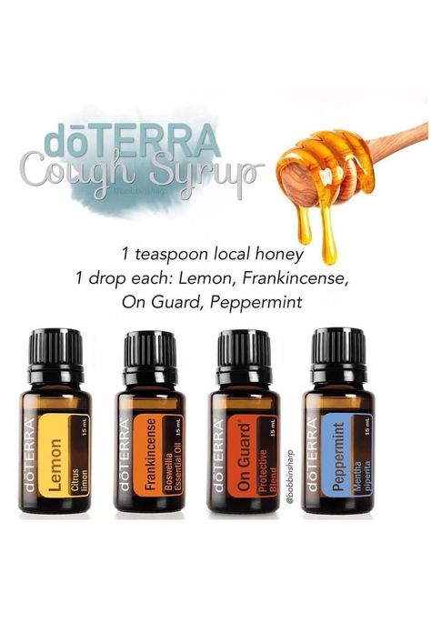 Essential Oil Recipe For Cough, Cough Remedies For Adults Essential Oils, Doterra For Cough, Doterra Cough Remedy, Doterra Cold Remedy, Cough Doterra, Doterra Oil For Cough, Doterra Cough, Cough Essential Oils