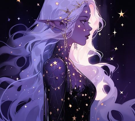 Celestial Character Design, Astral Elf, Dnd Elf, Free Hd Wallpapers, الرسومات اللطيفة, Art Plastique, Dark Fantasy Art, Fantasy Character Design, Hd Wallpapers