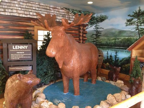 3. Lenny the Chocolate Moose, Scarborough Scarborough Maine, Large Pond, Mother Bear, Visit Maine, University Of Maine, Maine Travel, New England Travel, Tourist Trap, Roadside Attractions