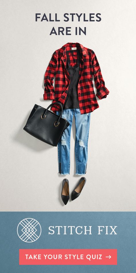 Say “yes!” to a Personal Stylist with Stitch Fix and make this your most stylish season yet. We’ll send you jeans and other great pieces to try on at home. Keep your favorites and send back the rest. Shipping, returns and exchanges are always free. Rustic Casual Outfits, Stitch Fix Fall, Fall Winter Outfits, Plaid Shirt, Stitch Fix, Autumn Winter Fashion, What To Wear, Style Me, Winter Fashion