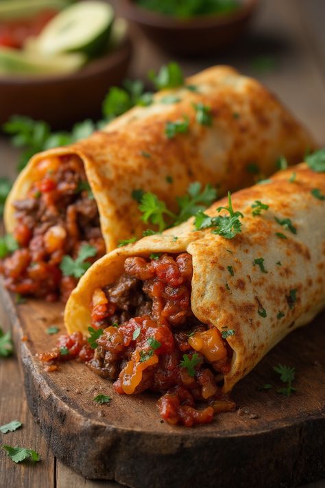 If you've ever craved a hearty, flavorful meal, beef burritos might just be your answer. These delicious wraps are not only stuffed with seasoned beef but also packed with a variety of toppings that can satisfy even the most discerning palates. In this guide, you’ll learn everything you need to know about making mouthwatering beef burritos right in your kitchen.
What is a Beef Burrito?
Before you start assembling your burrito masterpiece, let’s break down what exactly a beef burrito is. A beef Crispy Beef Burritos, Mexican Beef Burritos, Steak Burrito Recipes, Healthy Beef Burritos, Burito Mexicanos, Beef For Burritos, Beef Burrito Recipes, Burrito Aesthetic, Steak Burrito Recipe