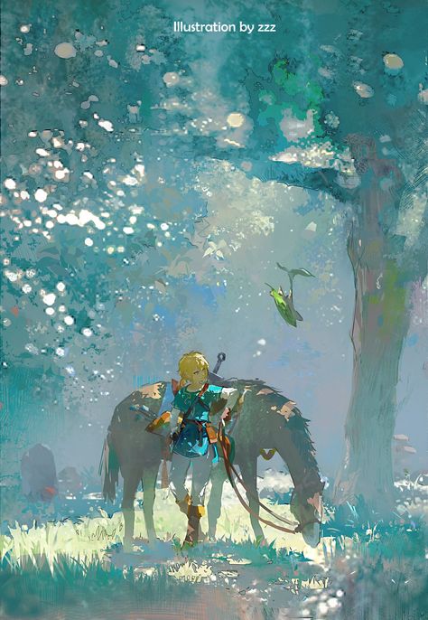 Princesa Zelda, Call Of The Wild, Image Painting, Zelda Art, Wild Orchid, Art Appreciation, Breath Of The Wild, Traditional Paintings, The Legend Of Zelda