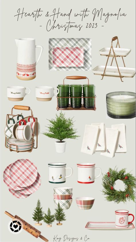 N E W - Hearth & Hand with Magnolia Christmas 2023 collection is now live on Target.com & in stores! I am in love with the beautiful items added to this year’s collection! In fact I was more impressed with this line than I was with the Studio McGee Christmas collection. Love that classic Christmas vibe! 🎅🏼🎄 Follow my shop @KMG_Designs on the @shop.LTK app to shop this post and get my exclusive app-only content! #liketkit #LTKHoliday #LTKSeasonal #LTKGiftGuide @shop.ltk https://liketk.it/4kFY Target Christmas 2023, Mcgee And Co Christmas 2022, Studio Mcgee Christmas 2022, Hearth And Hand Christmas 2022, Mcgee Christmas, Target Christmas 2022 Red Berries, Studio Mcgee Christmas, Target Holiday Mugs, Hearth And Hand With Magnolia