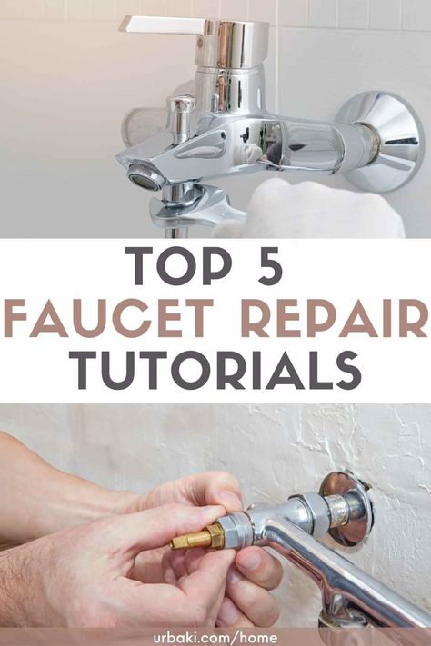 Replace Bathtub Faucet, Grohe Bathroom Faucets, Old Bathtub, Bathroom Repair, Bathtub Spout, Wall Faucet, Ceramic Ball, Plumbing Valves, Faucet Repair