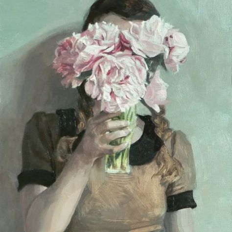 Pleasure and Action Make the Hours Seem Short — by Hélène Delmaire (2018) Helene Delmaire, Dozen Red Roses, Stargazer Lily, Purple Tulips, Blue Orchids, The Hours, Flower Care, Flowers For You, Pour Painting